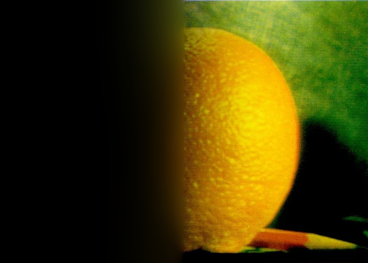 (k) Masked orange, collapsed